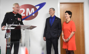 The Lord Lieutenant of Cheshire presents 2M with the Queen’s Award for Enterprise, International Trade 2019