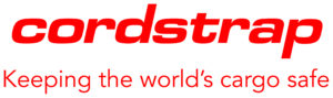 Cordstrap logo & Strap-line "Keeping the world's cargo safe"
